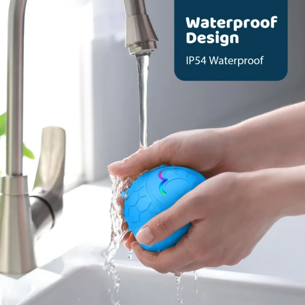 Pelota inteligente Xiaomi para mascotas, recargable, LED, rebote automático, juguete interactivo divertido y duradero para el entrenamiento diario de perros y gatos.