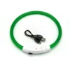 Collar luminoso LED para mascotas con carga USB, collar antipérdida para perros y gatos, accesorios para perros y gatos.