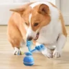 Pelota rodante con activación por movimiento para perros, juguete interactivo recargable por USB para cachorros, perros pequeños y medianos, pelota rodante con cuerda.