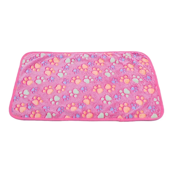 Manta para mascotas, cama para perros y gatos, suave y bonita, con estampado de forro polar
