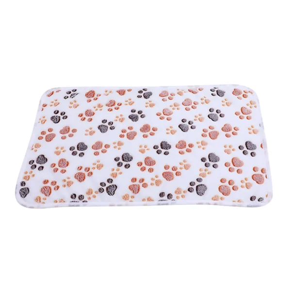 Manta para mascotas, cama para perros y gatos, suave y bonita, con estampado de forro polar
