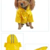 Impermeable reflectante para perros, impermeable, resistente a la nieve, para cachorros pequeños, gatos, chihuahua, bulldog, capa, poncho, disfraz.