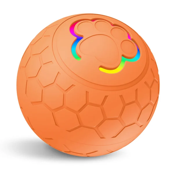 Pelota inteligente Xiaomi para mascotas, recargable, LED, rebote automático, juguete interactivo divertido y duradero para el entrenamiento diario de perros y gatos.