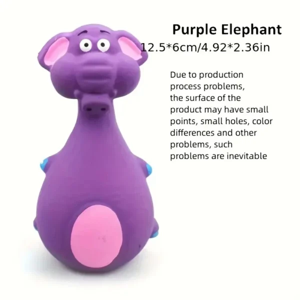 Juguete de Goma Suave con Sonido