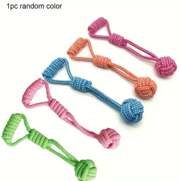 Juguete Resistentes de Cuerda para Perros – Diversión & Mordida Segura , 1 ud.