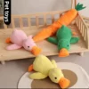 1/3PCS Things For Dogs Dogs Accessories Dog Supplies Calming Duck Squeaky Plush Toy Luxury Sleep Aid Durable Puppy Companion Pet
