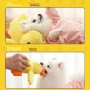 1/3PCS Things For Dogs Dogs Accessories Dog Supplies Calming Duck Squeaky Plush Toy Luxury Sleep Aid Durable Puppy Companion Pet